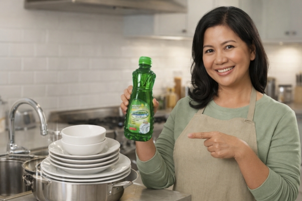 Piring Berkilau Sempurna